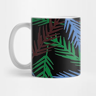 Pattern leaves colorful Mug